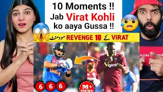 10 Moments When Virat Kohli Lost His Mind || पल जब Virat Kohli उसका दिमाग खो दिया Reaction video !!