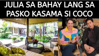 JULIA MONTES SA BAHAY LANG MAGPAPASKO KASAMA SI COCO