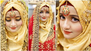 Wedding Bride HIJAB TUTORIAL.🧕 Amber Naz Official ❤️