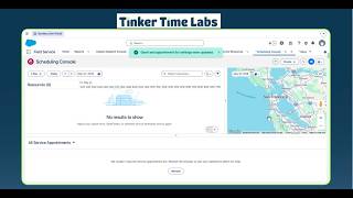 Scheduling Console in Salesforce Field Service