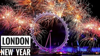 2024 New Year Eve Celebration Best BBC Firework Show in the World UK London BigBen New Year Firework