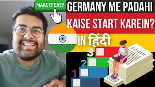 Step by Step Guide: Masters in Germany 🇩🇪(Hindi)
