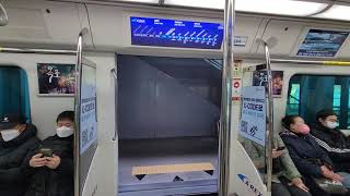 [AREX]Airport Railroad Express Commuter train : Yeongjong → Gimpo Int'l Airport (» Seoul Station)