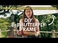 How to Make an 8x8 Butterfly Frame for $100 | Professional Overhead Lighting Diffusion Frame