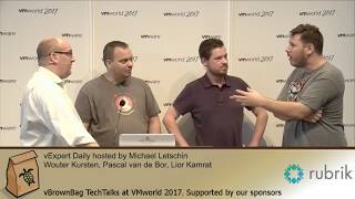 vExpert Daily hosted by Michael Letschin with Wouter Kursten, Pascal van de Bor, Lior Kamrat