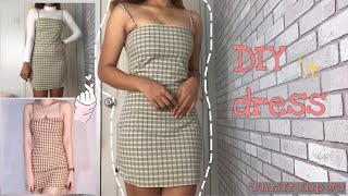 THRIFT FLIP | DIY #3 BODYCON DRESS