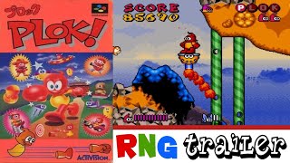 Plok - SNES (RNG Trailer)