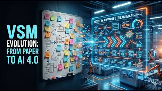 Mastering Value Stream Mapping (VSM): From Lean Basics to Automation 4.0