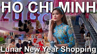 lunar new year shopping mall 🇻🇳 New Year Saigon Vietnam 2025