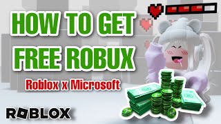 (โรบัคฟรี) สอนรับ 100 Robux ฟรี จาก Microsoft ได้จริง 100% ทำง่ายมาก!! 💕 HOW TO GET FREE ROBUX