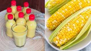 How to make corn juice / របៀបធ្វេីទឹកពេាតឈ្ងុយឆ្ងាញ់