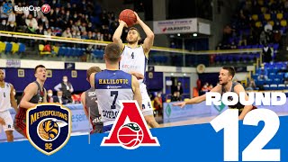 Metropolitans edges Lokomotiv in thriller! | Round 12, Highlights | 7DAYS EuroCup