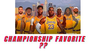 Why the Los Angeles Lakers are Heavy Championship Favorites