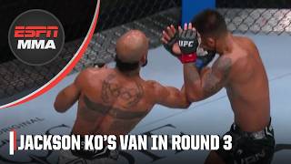 Charles Johnson FLOORS Joshua Van with uppercut in third round | UFC Denver Highlights | ESPN MMA