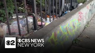 Queens residents fed up with trash dumped in their neighborhood