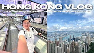 HONG KONG VLOG • Travel Requirements, Immigration, Octopus Card & Airport to City | Ivan de Guzman