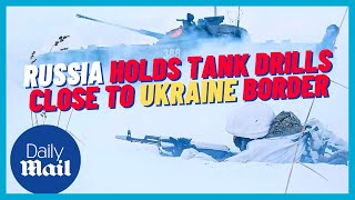 Russia - Ukraine tension: Russian tanks conduct drills near Ukrainian border