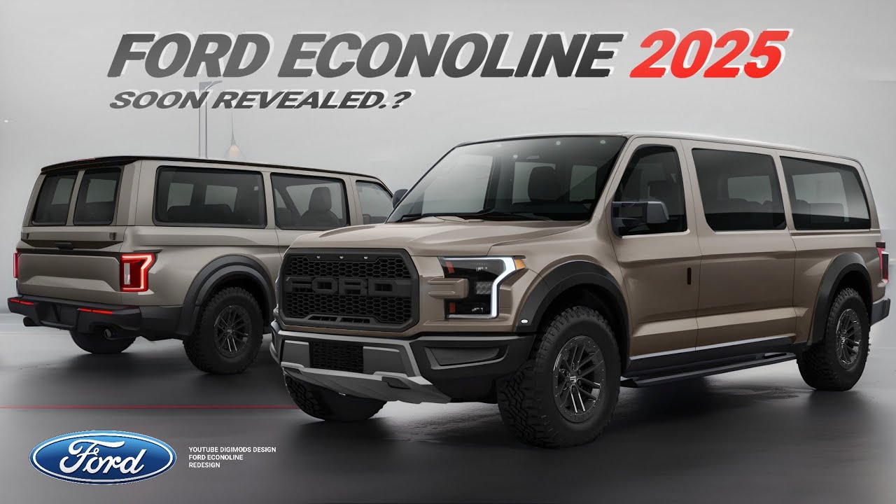 ALL NEW 2025 FORD ECONOLINE REVEALED? REDESIGN | Digimods DESIGN ...