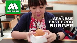 MOS BURGER JAPANESE FAST FOOD