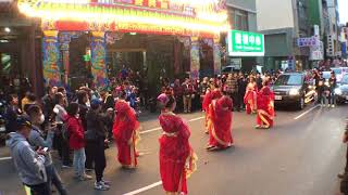 神舞藝術團～台南四安境南廠保安宮～南廠大囍王宮建醮～丁酉年啟建金籙慶成祈安五朝建醮大典~送天師遶境～05 四安境 牛磨後神興宮 2017/12/30