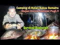 Camping di hutan bakau Sumatra,hujan deras sampai pagi.!! SURVIVAL BUSHCRAFT