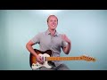 how to play a blues guitar solo and sound pro with just 4 notes