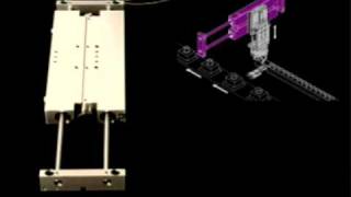 PHD, Inc. Series SM Compact Base Pneumatic Slides with Dual Bore
