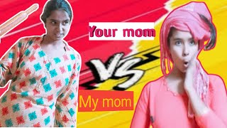 Your mom vs my mom l Bong pichku .#mymom #funny #bangla #Bongpichku