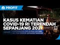 Kabar Baik! Kasus Kematian Covid-19 RI Terendah Sepanjang 2021