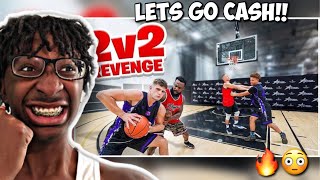 They Got EXPOSED BAD!! 2v2 Basketball Against Nick Briz & Carlos! REACTION