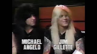 Nitro - MTV Interview 1989.07.15 (Headbangers Ball Full HD Remastered Video)