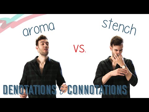 How do you use connotation and denotation?