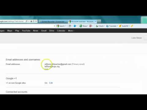 unlinking other emails from you Google account unlinking other emails from you Google account