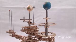 Handmade Inner Planet Orrery