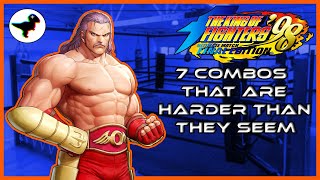 KOF 98 UMFE - 7 Combos That Are Harder Than They Seem