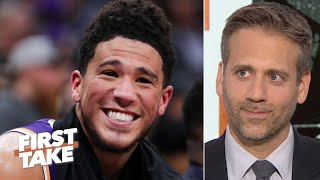 Max Kellerman no longer thinks Devin Booker is overrated | First Take