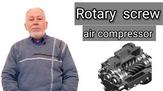 ضاغط الهواء الحلزونى ، Rotary screw air compressor