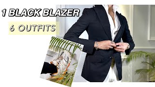 1 Blazer 6 Different Outfits | How To Style | Men’s Fashion | Shehzad Aaqib