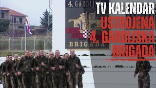 TV kalendar: Osnovana 4. gardijska brigada