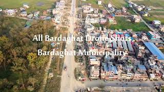 Full Drone shots of  Bardaghat Municipality