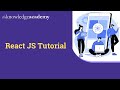 React Components | ReactJS Tutorial | React Elements | React Props | Styling in React