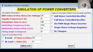 Simulation of Power Electronics using Python