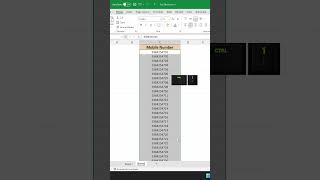 How to Add Country Code to a Phone Number in Excel #excel