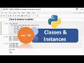Python Tutorial-22 | OOP Concepts | Python Object Oriented Programming | Classes Objects & Instances