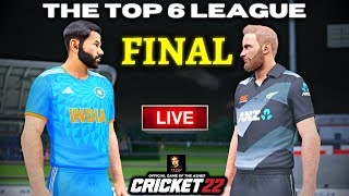 India vs New Zealand The Top 6 League FINAL T20 Match Hardest Difficulty - Cricket 22 Live