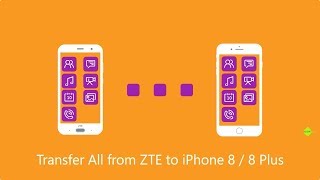 Transfer Data from ZTE to New iPhone 8 / 8 Plus