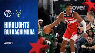 Highlights: Rui Hachimura puts up 26 points at Milwaukee Bucks - 1/1/23