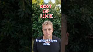 Disclaimer: they are NOT a leak and NOT a guarantee but they’re one of the best ways to revise