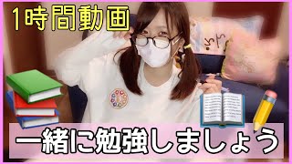 【作業用】ぶーちゃんと一緒に勉強しましょう！！第二弾【1時間動画】