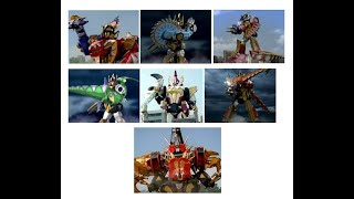 Power Rangers Dino Thunder Extra Zords 1st Fight